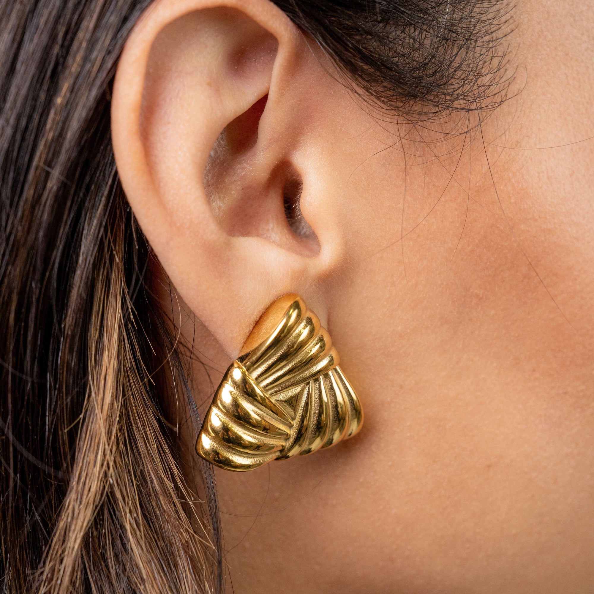 BRACHA Abysee Triangle Earrings