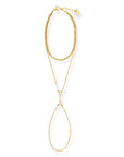 Aria Hand Chain Bracelets by BRACHA