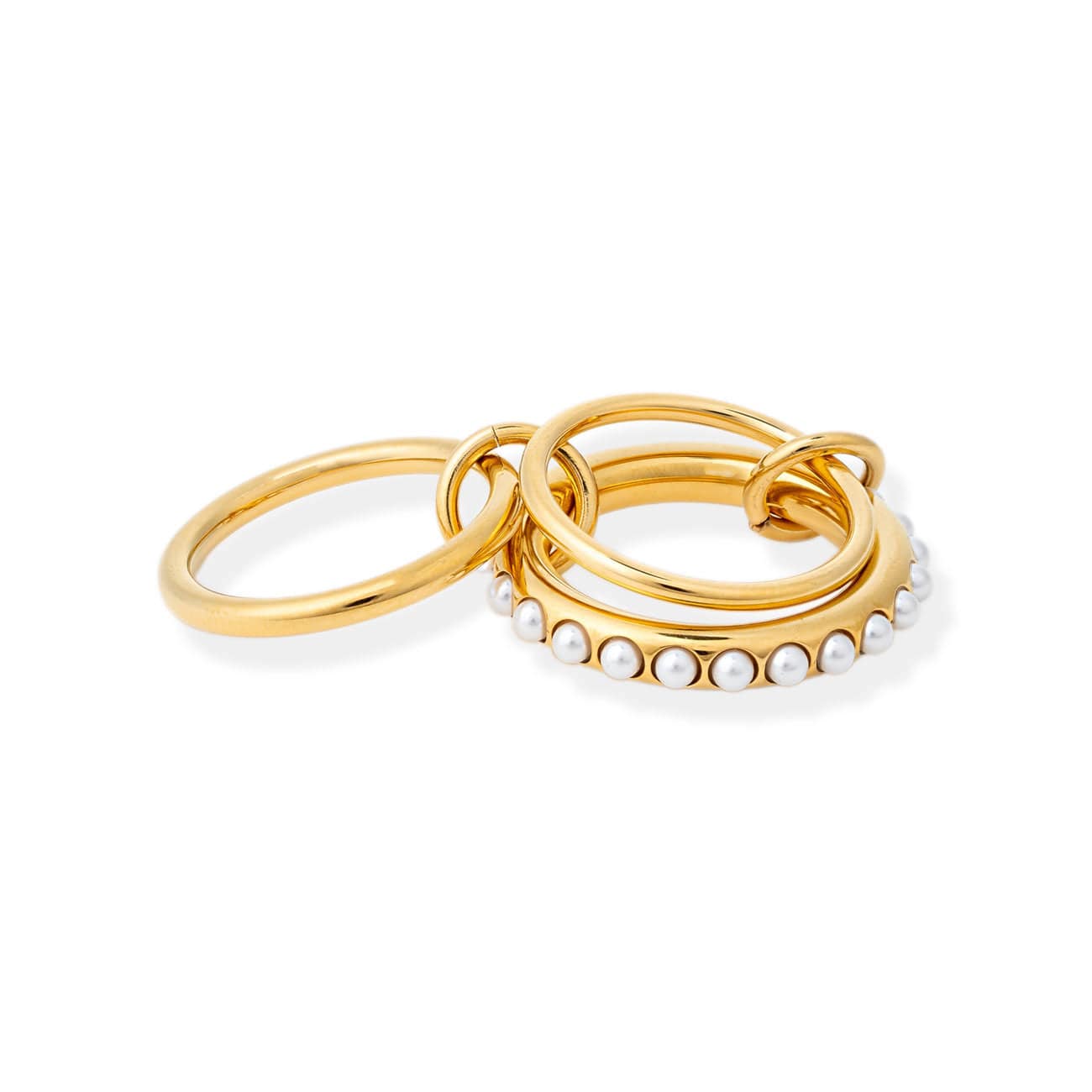 BRACHA Avery Pearl Stacked Ring