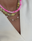BRACHA Barbie Pink Swirl Necklace