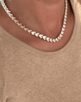 Blair Heart Tennis Necklace Necklaces by BRACHA