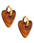 Blaise Heart Earrings Earrings by BRACHA