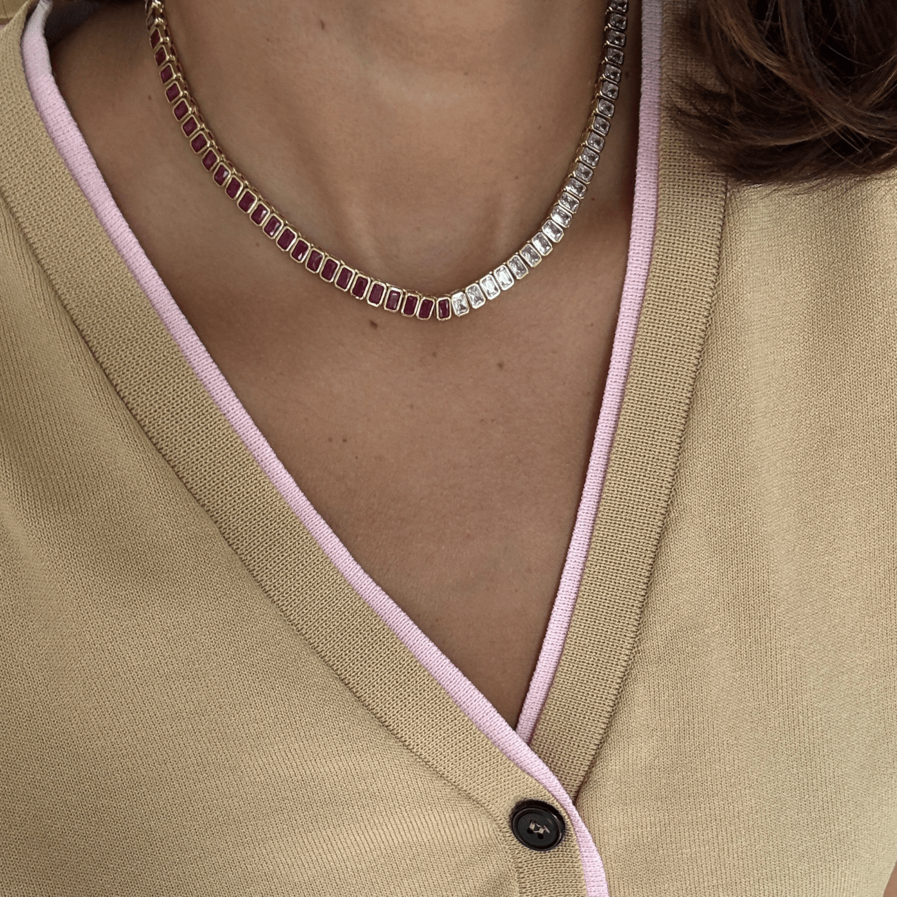 BRACHA Blythe Tennis Necklace