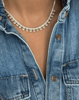BRACHA Brooke Heart Tennis Necklace
