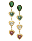 Carly Heart Earrings Earrings by BRACHA