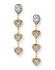 Carly Heart Earrings Earrings by BRACHA