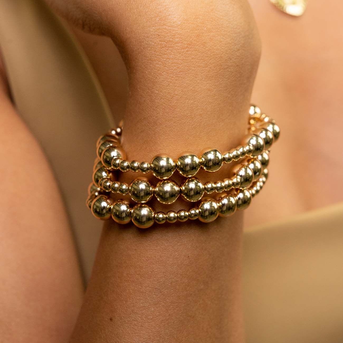 Cher Beaded Bracelet Set – BRACHA - Main Image