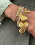 Dalila Heart Locket Bracelet Bracelets by BRACHA