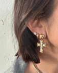 BRACHA Dominion Cross Earrings