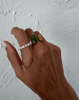 Drew Pearl Ring Rings by BRACHA