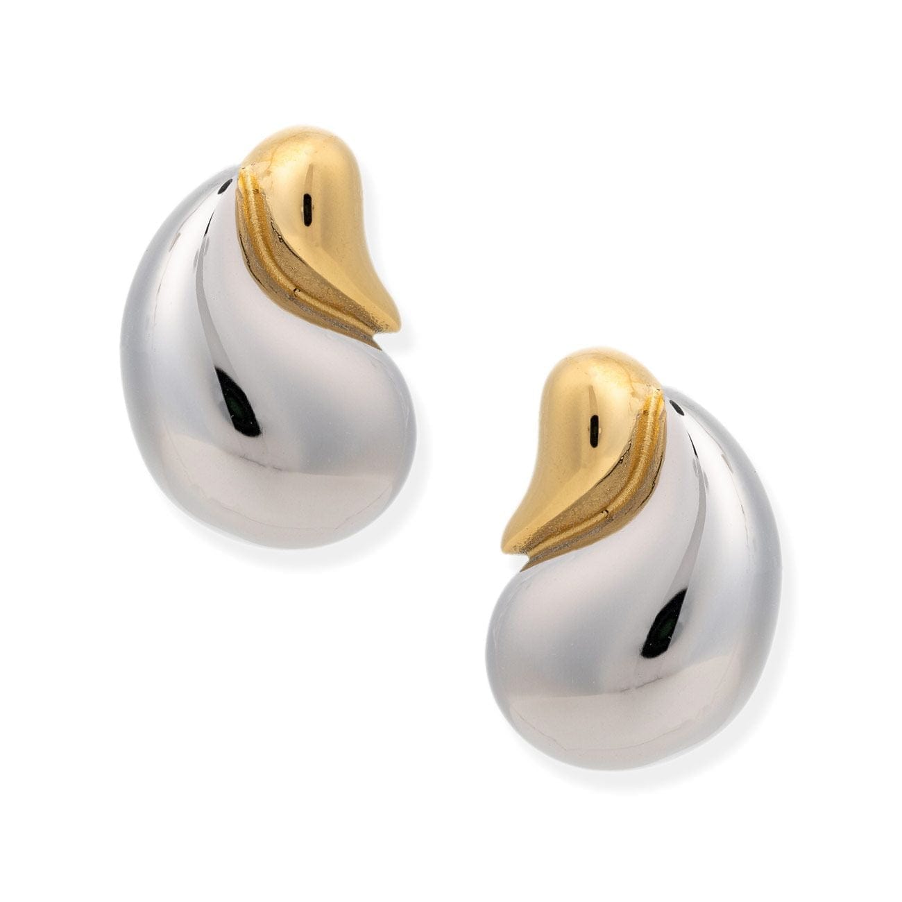 BRACHA Drop Two Tone Earrings
