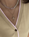 BRACHA Ember Cross Necklace