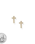BRACHA Faith Cross Earrings