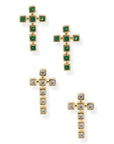 BRACHA Faith Cross Earrings