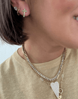 BRACHA Faith Cross Earrings