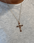 Genesis Cross Necklace Necklaces by BRACHA