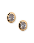 Harrington Oval Studs Earrings by BRACHA