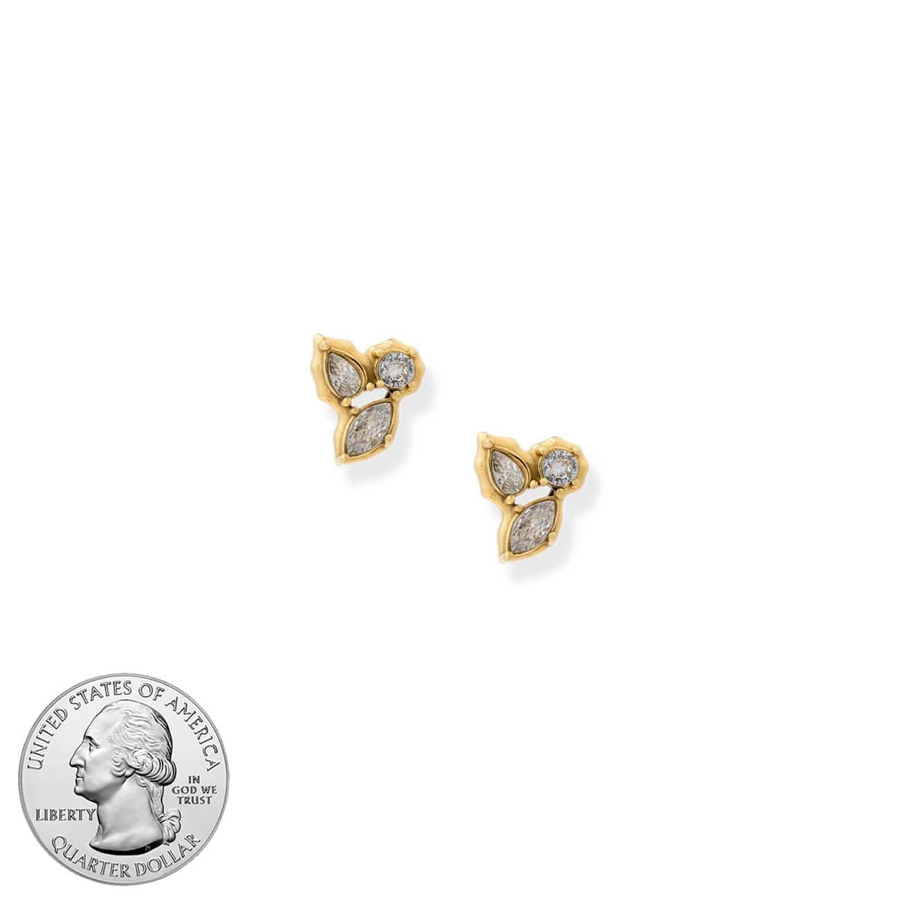 BRACHA Holly 3 Stone Studs