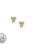 BRACHA Holly 3 Stone Studs