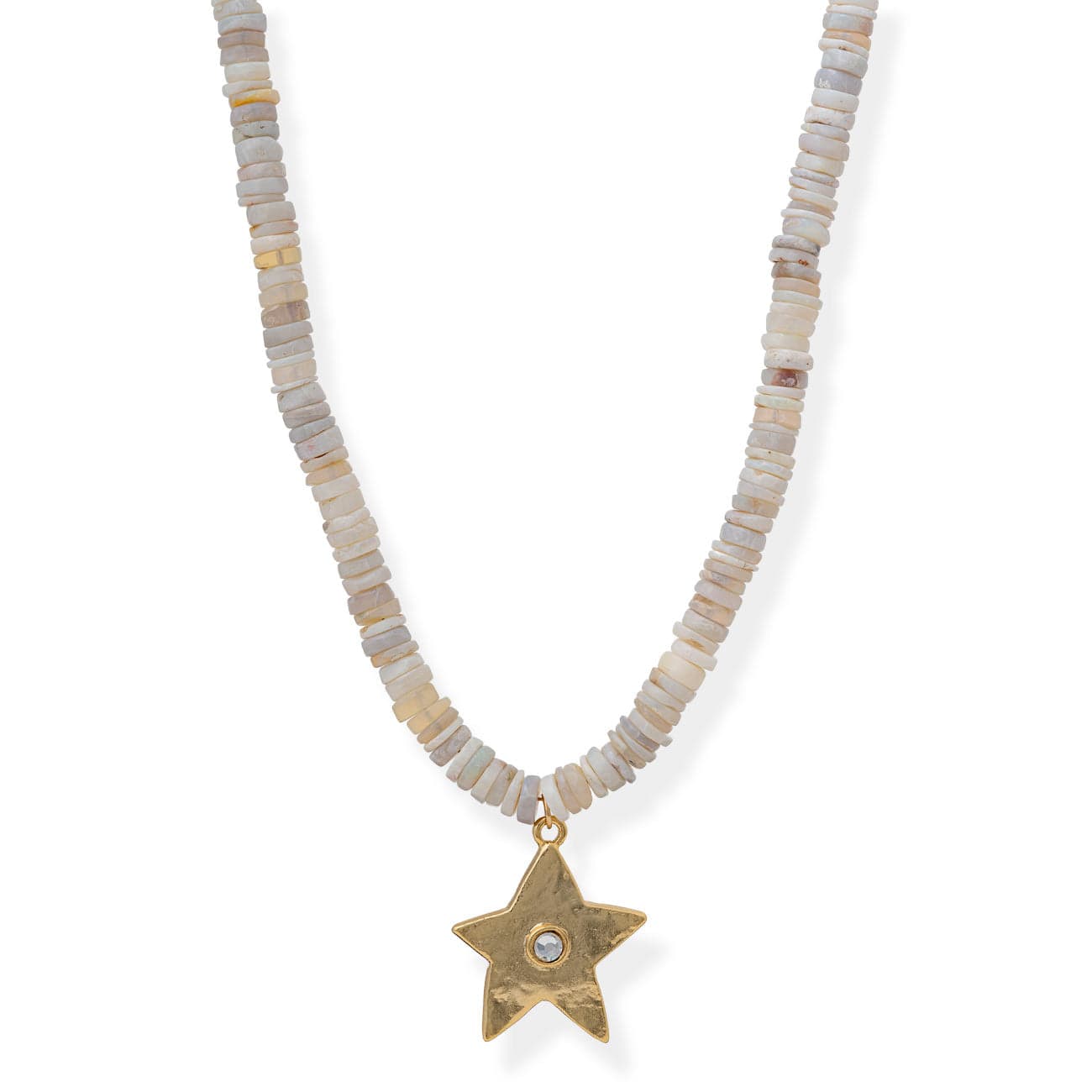 BRACHA Icon Star White Necklace