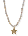BRACHA Icon Star White Necklace