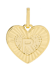 Initial Heart Charm Charm by BRACHA