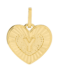 Initial Heart Charm Charm by BRACHA