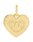 Initial Heart Charm Charm by BRACHA