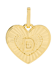 Initial Heart Charm Charm by BRACHA