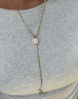 Jayden Pearl Lariat Necklaces by BRACHA
