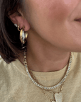 BRACHA Lira Two Tone Hoops