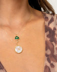 BRACHA Malachite Magic Mellow Necklace
