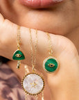 BRACHA Malachite Magic Mellow Necklace