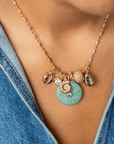 Melted Gold Charm Charm by BRACHA