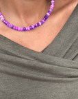 BRACHA Mini Grape Swirl Candy Necklace