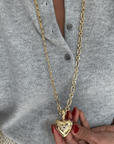 BRACHA Mom Heart Necklace