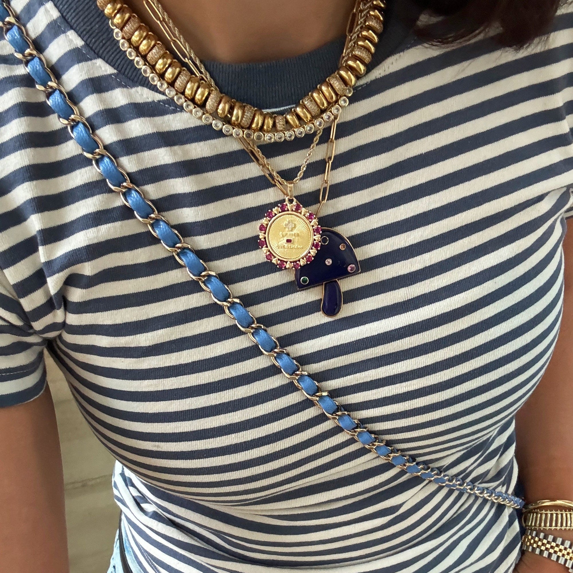 BRACHA More Than Yesterday Ruby Necklace