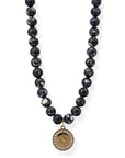 BRACHA Mosaic Beaded Prayer Warrior Necklace