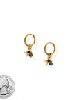 BRACHA Onyx Hoop Earring