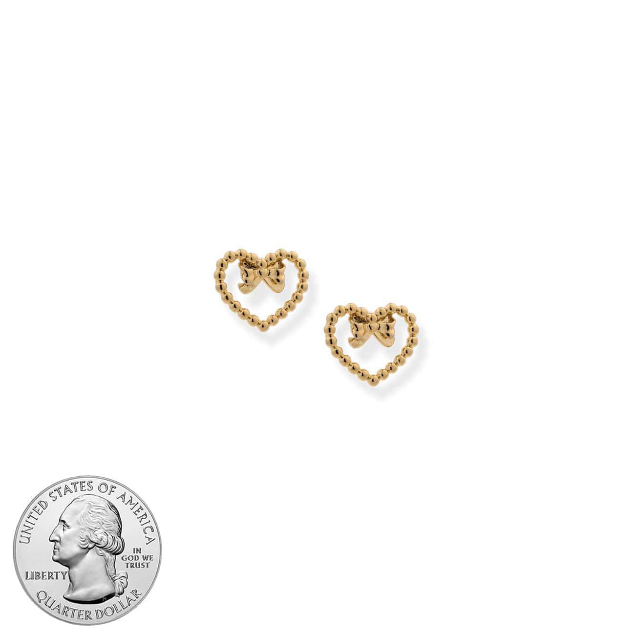 BRACHA Open Heart Studs