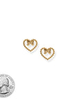 BRACHA Open Heart Studs