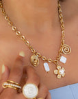 BRACHA Palm Beach Charm Necklace