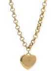 BRACHA Puffy Heart Necklace