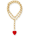 BRACHA Rowan Heart Lariat