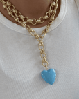 BRACHA Rowan Heart Lariat