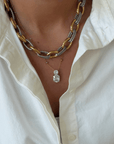 Roxy Two Tone Necklace Necklace by BRACHA