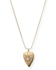 BRACHA Starburst Heart Necklace