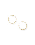 Torence Gold Everyday Hoop Earrings by BRACHA