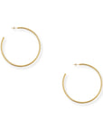 Torence Gold Everyday Hoop Earrings by BRACHA