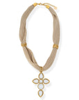 BRACHA Tribute Cross Necklace